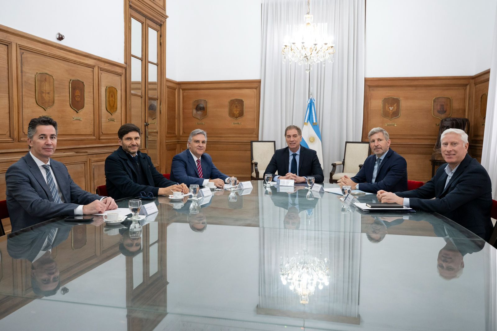 El Gobierno nacional recibió a los gobernadores de la Región Centro