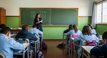Más alumnos llegan a la escuela, pero solo el 54% alcanza aprendizajes satisfactorios