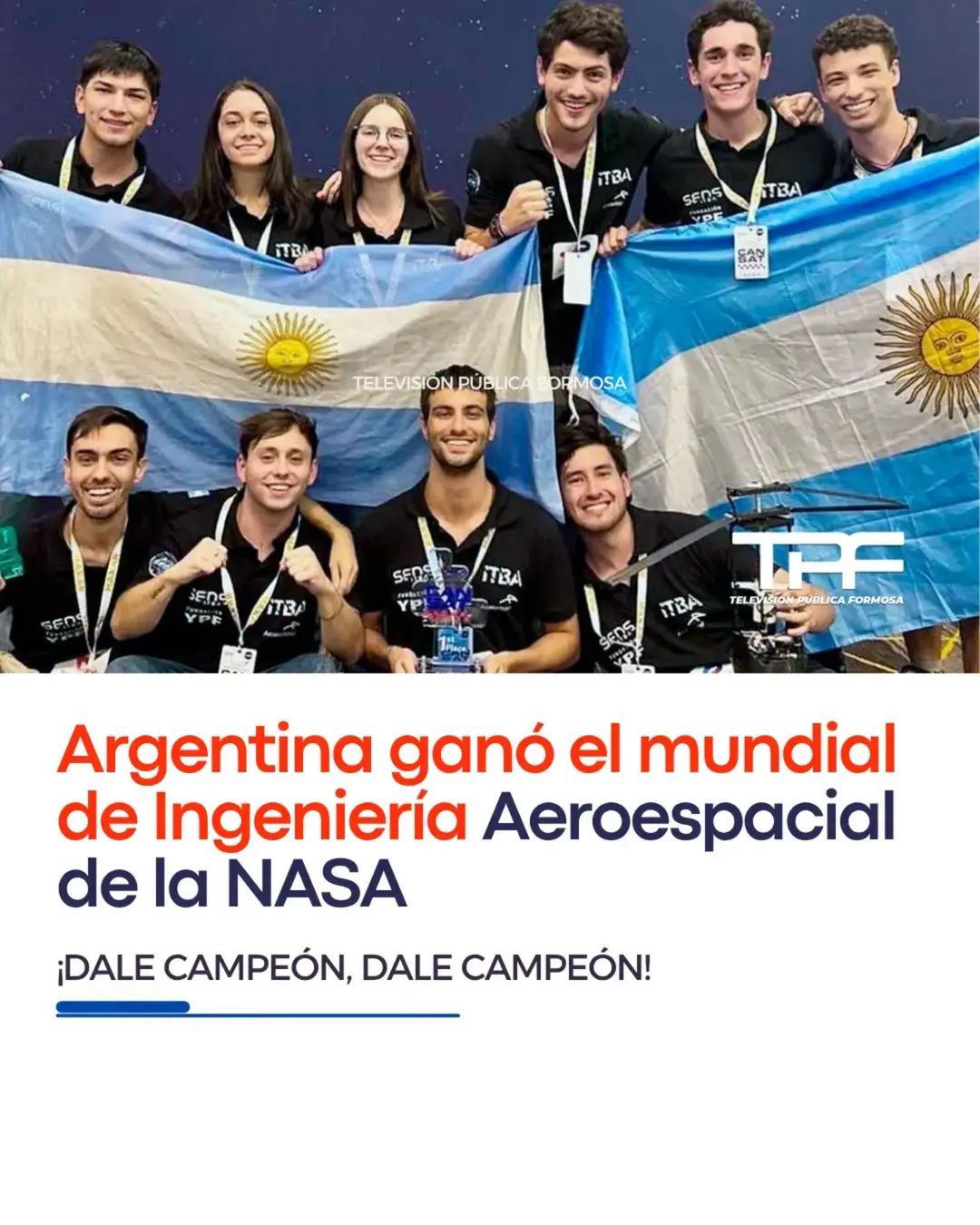 Estudiantes argentinos hicieron historia con un cohete supersónico