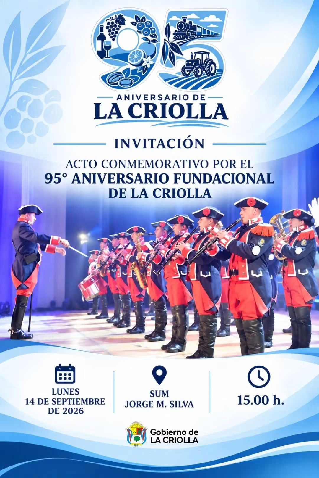 La Criolla celebrará sus 95 años con música y actividades culturales