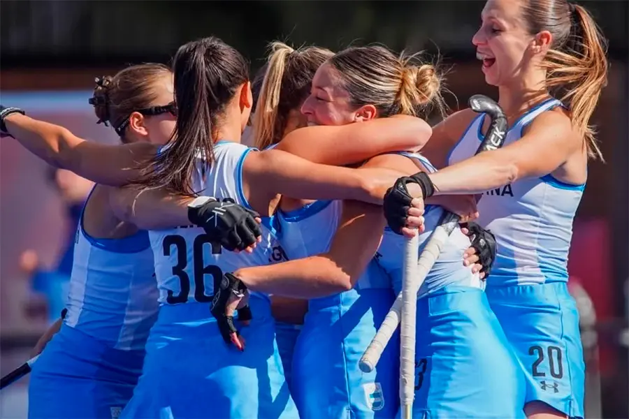 Las Leonas golearon 5-0 a Chile y se consagraron campeonas suramericanas