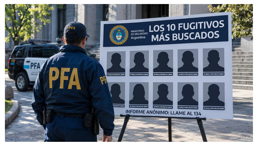 “Los Más Buscados”: crean un programa para priorizar la captura de prófugos
