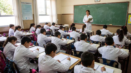 📚 Educación: el presupuesto nacional representa el 0,77% del PBI