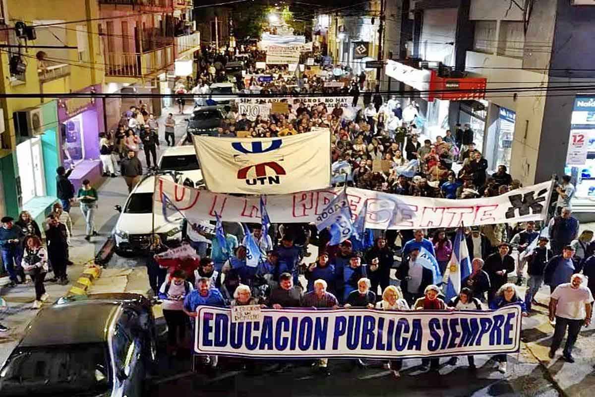 Concordia se suma a la 5ª Marcha Federal Universitaria
